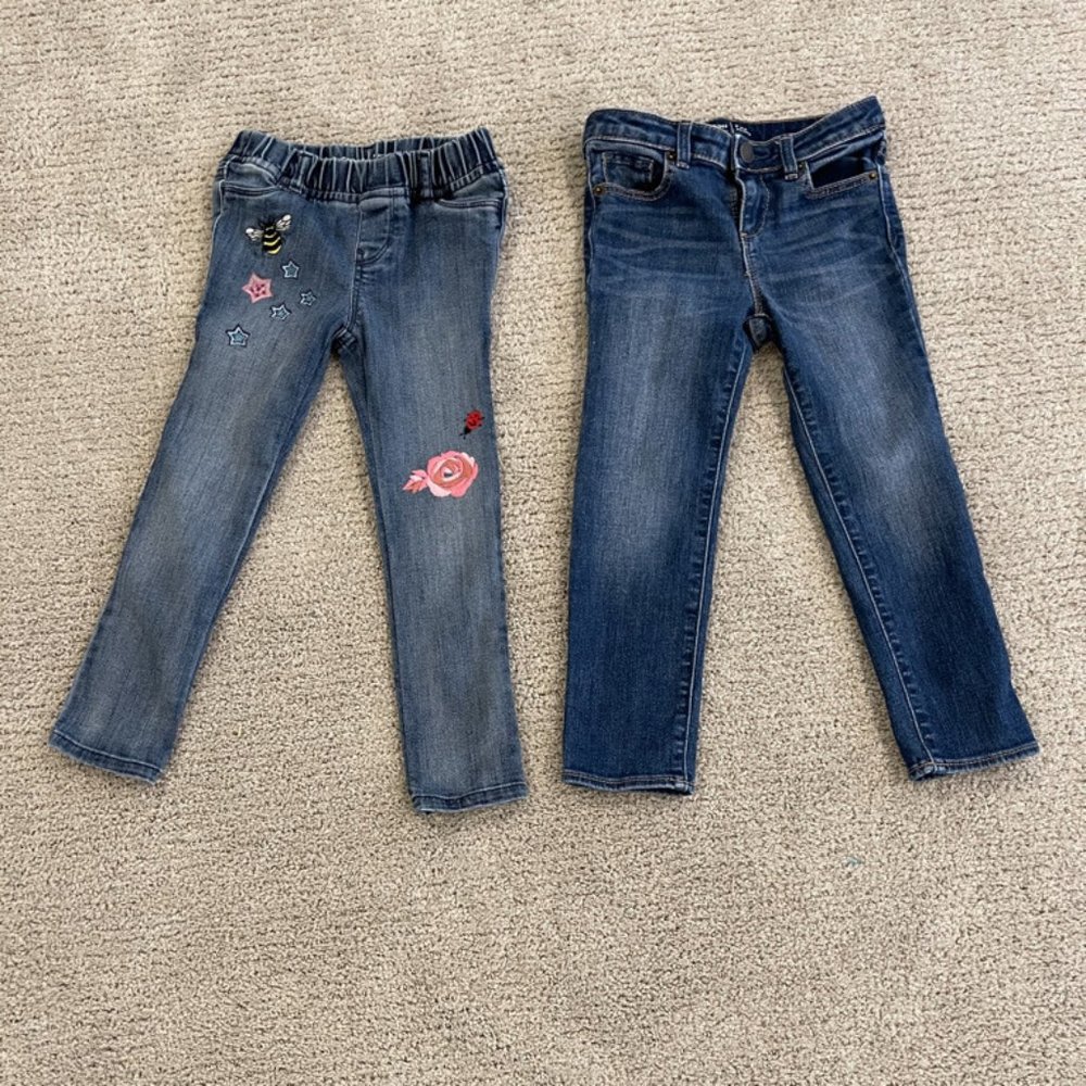 Girls Gap jean Bundle Size 5